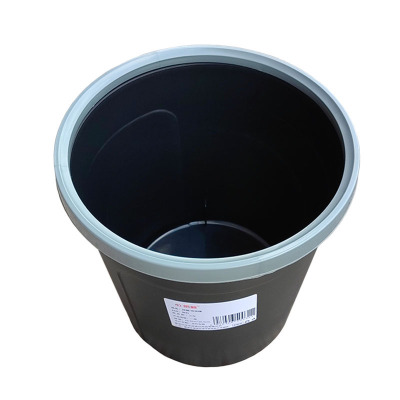 炯毅 压圈垃圾桶塑料垃圾篓家用厨房卫生间办公室纸篓 压圈 垃圾桶 25.5cm*26.5cm 个