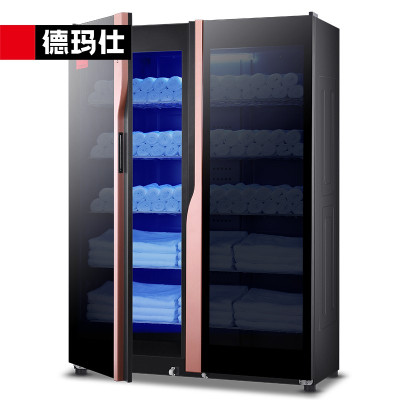 德玛仕(DEMASHI)毛巾消毒柜 商用立式紫外线 双开门 衣物衣服美容院理发店专用710L大容量ZTP910Y-1