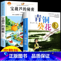 [全2册]青铜葵花+宝葫芦的秘密 [正版]青铜葵花曹文轩完整版全套5册 宝葫芦的秘密四年级下册阅读课外书必 小英雄雨来巨
