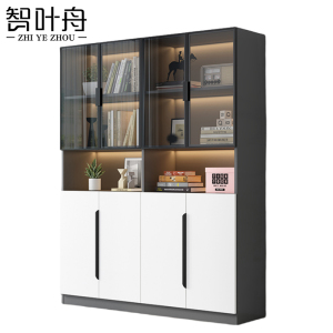 智叶舟文件柜四门160*30*200cm台