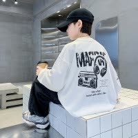 儿童装男童卫衣春秋款新款男孩秋装长袖上衣中大童秋季酷帅潮