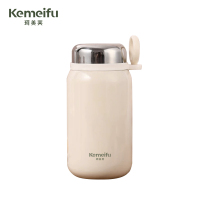 珂美芙 316不锈钢提手迷你保温杯 白色300ml 个