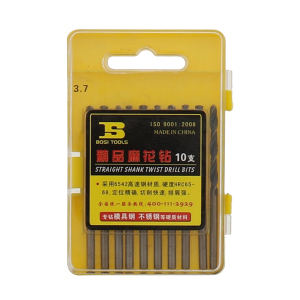 波斯(BOSI) 荧光系列精品麻花钻 3.7mm 盒
