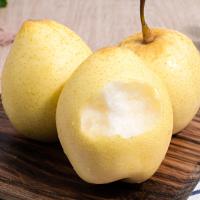 [西沛生鲜]河北精品水晶鸭梨 新鲜水果 松脆多汁 净重4.7斤 单果200g+