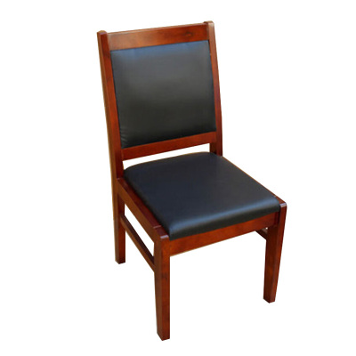 鑫升顺简约现代椅子办公椅会议椅实木平头椅