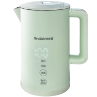 格来德(Grelide)烧水壶保温316L不锈钢电水壶家用恒温数显控温电热水壶双层防烫热水壶大容量煲水壶自动断电开水壶