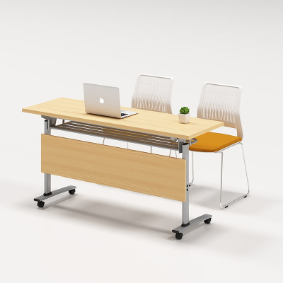 全简培训桌办公桌折叠会议桌可组合洽谈桌现代简约长条桌阅览桌