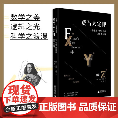费马大定理 一个困惑了世间智者358年的谜 令人叹为观止的数学内蕴 动人心魄的跨学科协作 数学之美 逻辑之光 科学之浪漫