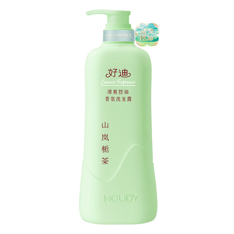 好迪植物香氛清爽控油香氛洗发露400g控油蓬松去屑洗发水持久留香