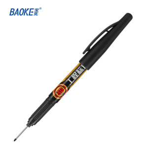 宝克(BAOKE)MP2935 30mm工程标记笔 深孔标记/定位达标/多用途标记 12支/盒 1盒