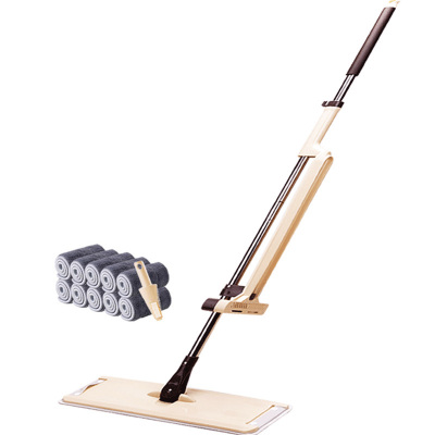 免手洗平板拖把家用懒人木地板干湿一拖两用净吸水墩拖布地拖