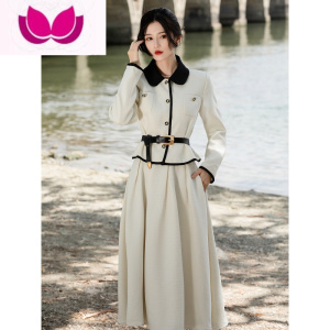 七斓冷淡风盐系穿搭套装女2023装新款高级感女装连衣裙套洋气