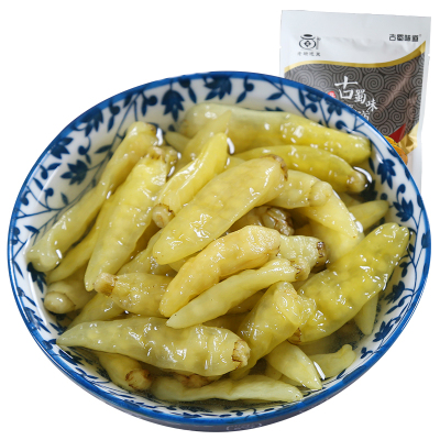 古蜀味道老坛野山椒四川泡菜小米辣椒泡椒凤爪调料剁椒鱼头350g