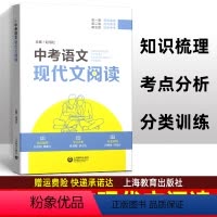 [正版]中考语文现代文阅读专项训练习题 初中九年级复习资料 初一初二初三阅读真题考点分析记叙文议论文说明文辅导书 上海