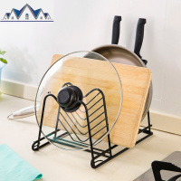 厨具置物架刀架锅架厨房用品收纳架多层挂架调料架子锅盖架储物架 三维工匠