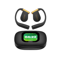 cleerARC 5代蓝牙耳机运动曜金黑音弧开放式挂耳式AI智能杜比音效大师音质蓝牙运动耳机礼物适配华为苹果小米