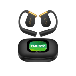 cleerARC 5代蓝牙耳机运动曜金黑音弧开放式挂耳式AI智能杜比音效大师音质蓝牙运动耳机礼物适配华为苹果小米 曜金黑