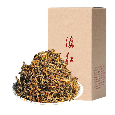 2021年春茶-茗纳百川春茶凤庆红茶特级滇红茶散茶早春金丝滇红特级金芽250克