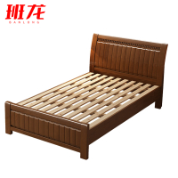 班龙宿舍床151*206*96cm胡桃色张