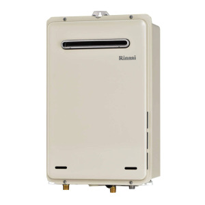 日本原装进口林内Rinnai天燃气热水器室外机24L水量伺服智能恒温RUX-A2406W(A)-E电压100v送变压器