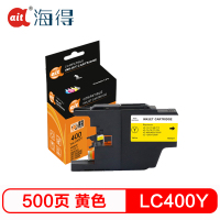 海得 LC400Y黄色墨盒 TI-LC400Y 适用兄弟MFC-J625DW J825DW J430W J6910DW