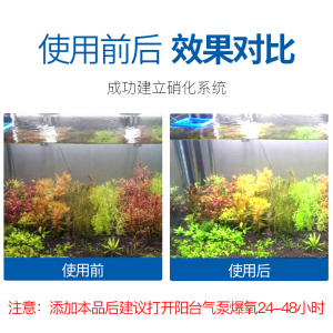 硝化细菌鱼缸用水族箱硝化菌干粉鱼缸水质净化细菌硝化菌胶囊