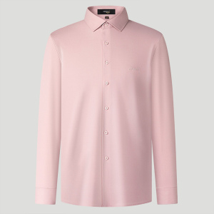 鳄鱼恤CROCODILE 秋冬男士商务休闲衬衫百搭长袖免烫衬衣