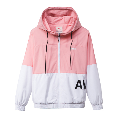 赛琪薄款运动风衣夏季夏季连帽上衣新款女装修身显瘦风衣宽松外套