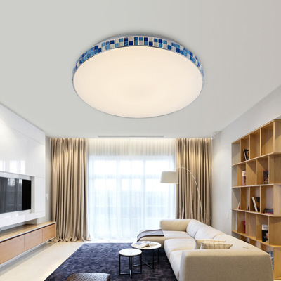 现代简约亚克力led吸顶灯圆形百搭小客厅卧室灯房间餐厅灯具家具