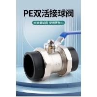 盛京联硕 PE双熔活接球阀 PE40(1.2寸)(承压1.6Mpa)个