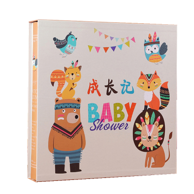 相册本插页式过塑大容量影集相簿情侣纪念册-B款（5-10寸）成长记1066张