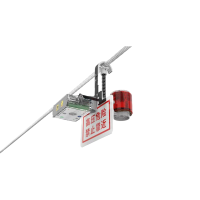 傲芒 AM-BZD-04 3W 单头语音太阳能警示灯 (计价单位:台) 红色