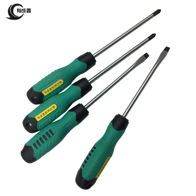 有成鑫 胶柄改锥 改锥螺丝刀十一字带磁吸 6*125mm /把