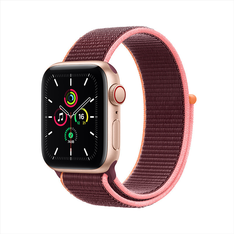 (apple) 苹果watch se 智能手表 gps 蜂窝款 40毫米 金色铝金属表壳