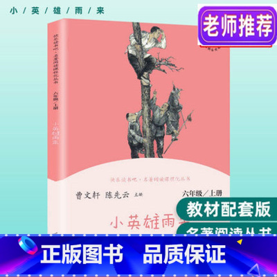 [正版]小英雄雨来 管桦著快乐读书吧六年级上册统编语文教科书书目名著阅读小学生课外书籍经典名著儿童11-14岁少儿童话