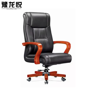 豫龙悦老板椅皮椅