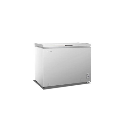 美菱300升顶开门冷柜直冷节能白色机械控温顶开设计高效省电