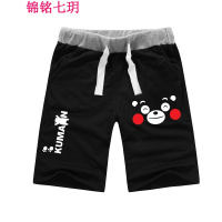 锦铭七玥熊本县动漫周边熊本熊裤子春秋短裤运动休闲裤宽松男装短裤
