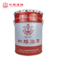 灯塔牌 水性调合漆(中蓝色)18kg/桶