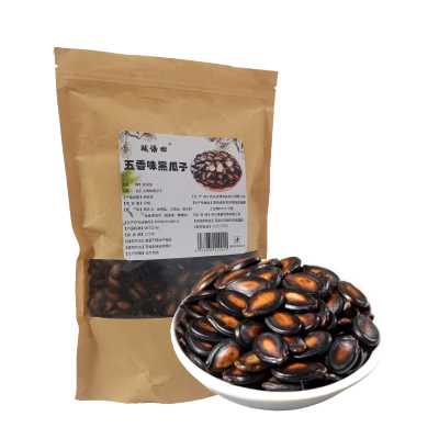 珑语田 五香味黑瓜子 218克 袋