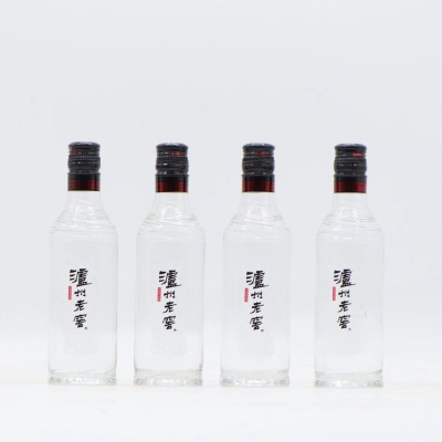 泸州老窖42度黑盖二曲 125ml*4瓶浓香型白酒