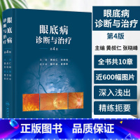 中西医眼底病学 [正版]眼底病诊断与治疗 第4四版 黄叔仁等主编 每一种疾病的病因发病机制病理临床表现等均围绕诊断和治疗