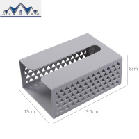 家用创意学生镂空纸巾盒北欧客厅多功能 创意餐巾纸盒 收纳盒车用 三维工匠