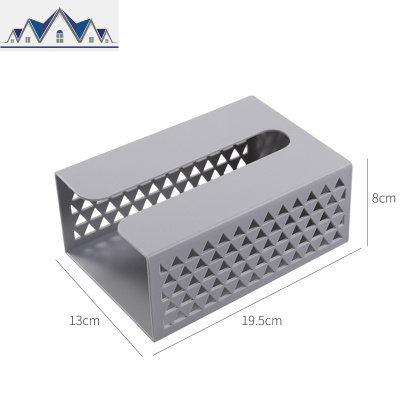 家用创意学生镂空纸巾盒北欧客厅多功能 创意餐巾纸盒 收纳盒车用 三维工匠