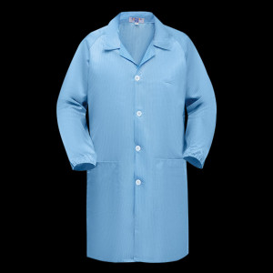 君御 1891 防静电大褂 升级款(蓝色)