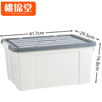 桃锦堂储物箱417*295*168mm个