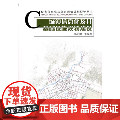 城镇信息化及其基础设施规划建设 汤铭潭等编著24人 中国建筑工业出版社 正版书籍