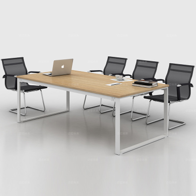 迈亚家具会议桌板式办公桌长桌简约现代培训桌洽谈桌组合桌子