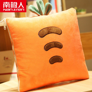 []办公室午休抱枕被子两用靠枕汽车靠垫车载毯子午睡枕头三合一趴枕新品春夏秋冬季