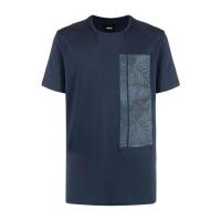 Hugo boss男款棉质图案印花T恤休闲舒适透气百搭时尚运动户外上衣